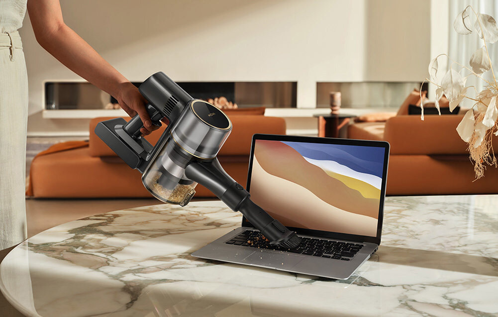 Odkurzacz MOVA S5 Sense Wydajny silnik Bezszczotkowy silnik moc ssania ciśnienie  kurz, włosy i spore zabrudzenia