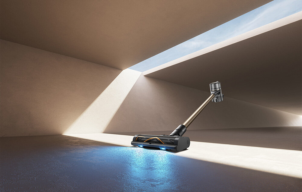 Odkurzacz MOVA S5 Sense Automatyczna regulacja ssania wykrywa poziom zabrudzenia i dostosowuje moc ssania w czasie rzeczywistym