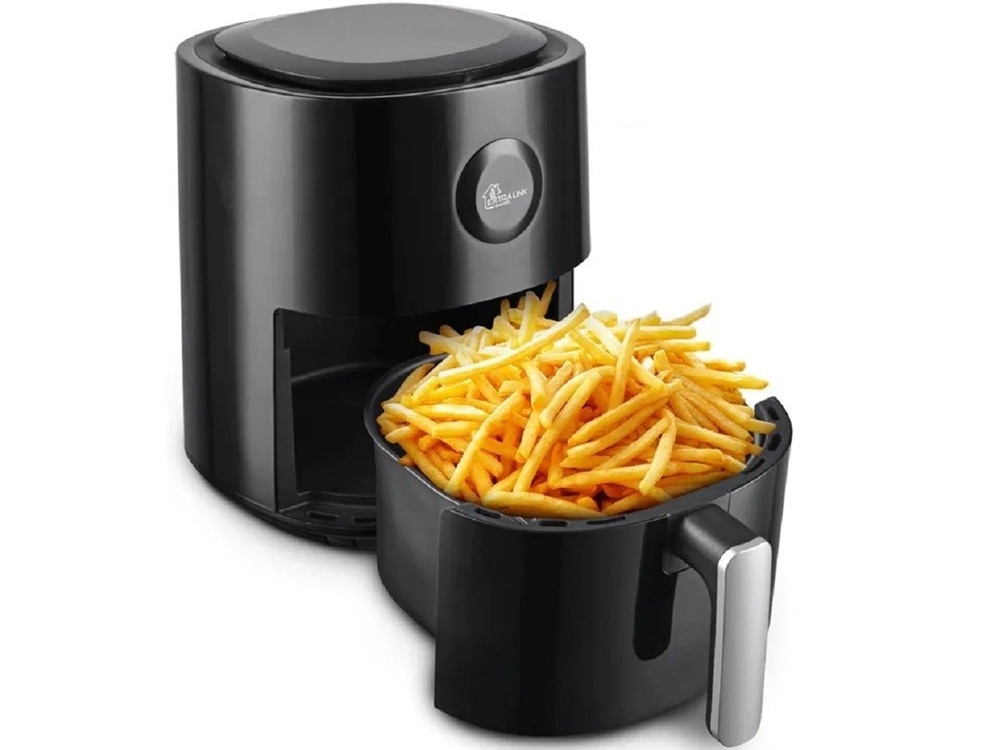 Air fryer Frytkownica beztłuszczowa EXTRALINK EU SJ-400 antyposlizgowe nóżki, zabezpieczenie przed przegrzaniem, funkcja automatycznego wyłączania