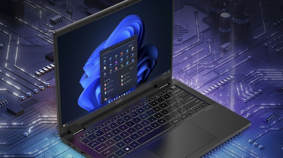 Laptop ACER TravelMate P6 - Intel Core Intel Iris Xe Graphics