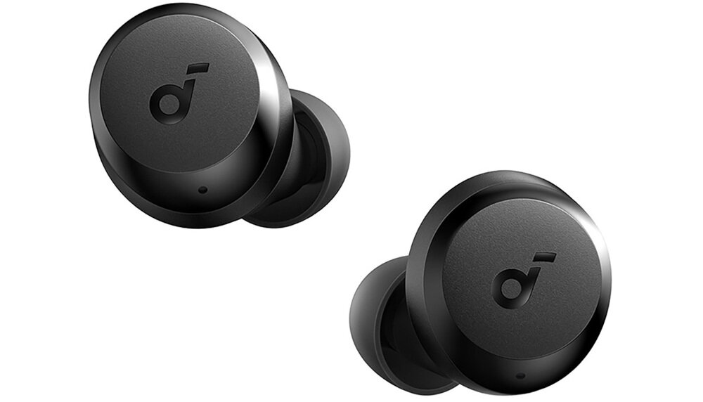 Słuchawki dokanałowe SOUNDCORE A25i szybkie ładowanie USB-C 10 minut 2 godziny, słuchawki dokanałowe na białym tle