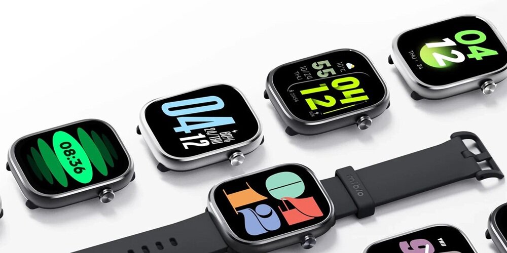 Smartwatch mibro C4 Czarny funkcje monitorowania zdrowia, pulsometr, monitorowanie poziomu tlenu, monitorowanie snu, funkcje przypominania