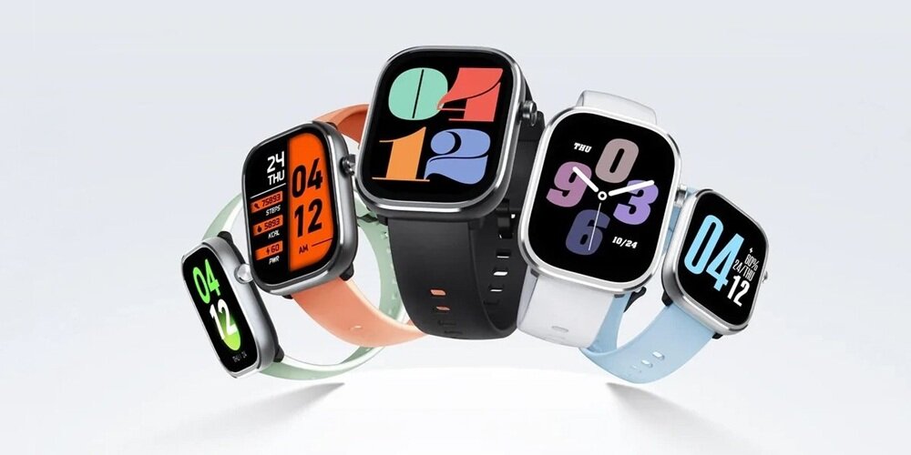 Smartwatch MIBRO C4 Srebrny kv początek opisu