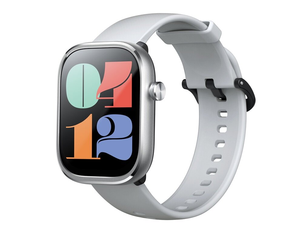 Smartwatch MIBRO C4 Srebrny elegancki design, zaawansowane funkcje, komfort noszenia cały dzień