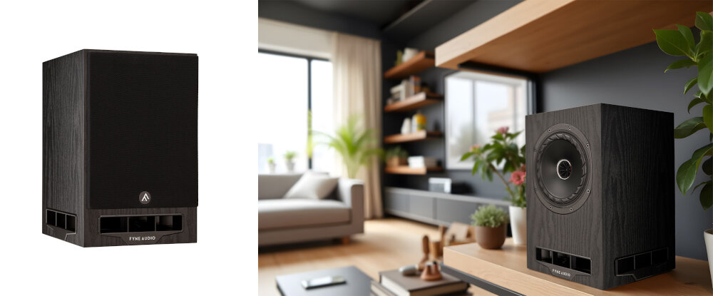 Podstawkowe kolumny głośnikowe FYNE AUDIO F5E - Dobre brzmienieu