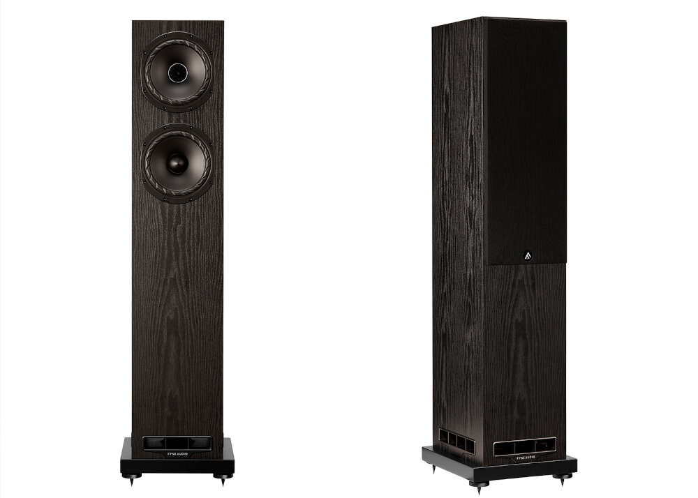 Podłogowa kolumna głośnikowa FYNE AUDIO F501E - Styl i funkcjonalność w jednym