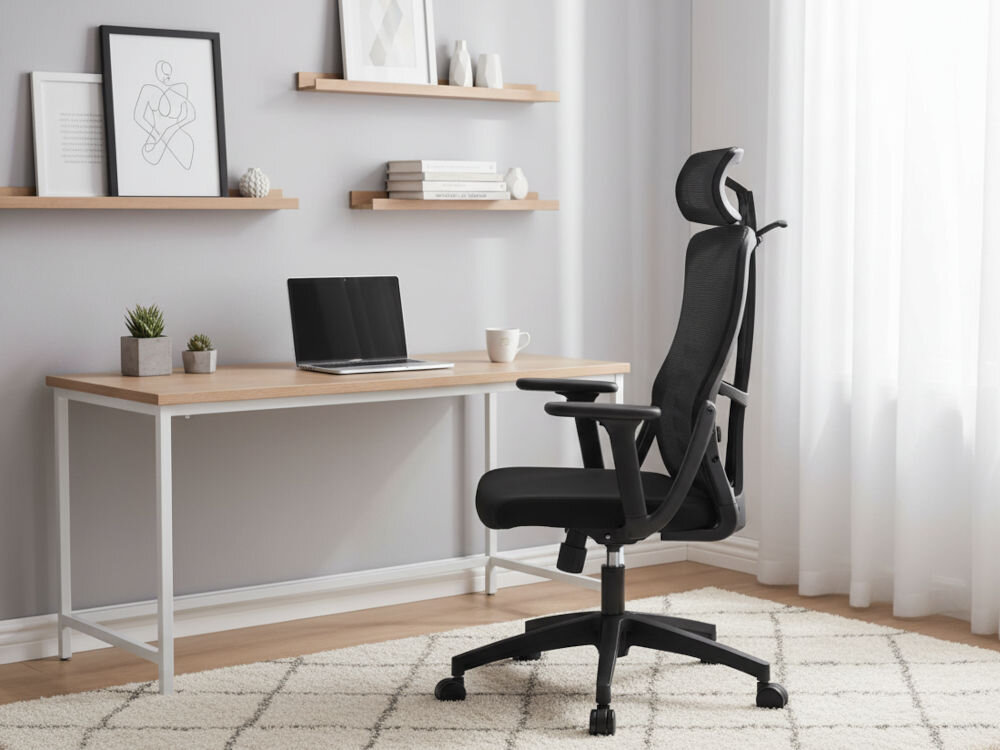 Fotel XQUANTUM ECH300K Czarny