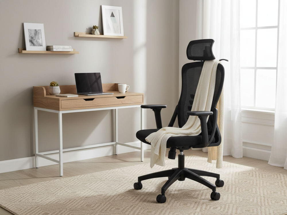 Fotel XQUANTUM ECH300K Czarny