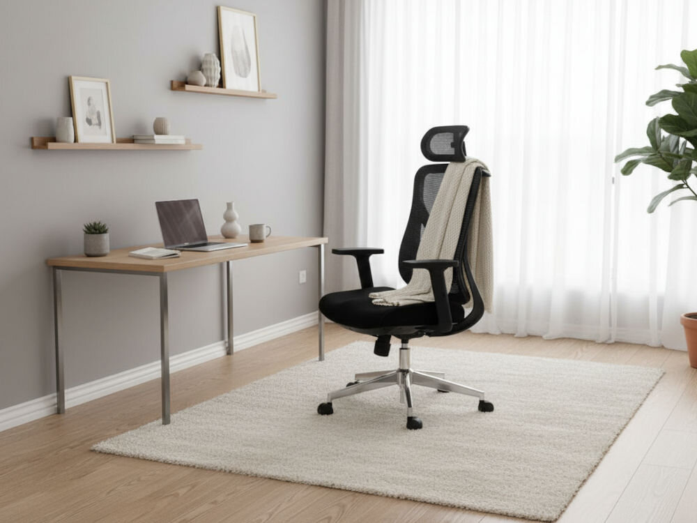 Fotel XQUANTUM ECH700K z prostą instrukcją montażu w 15-20 minut bez specjalistycznych narzędzi