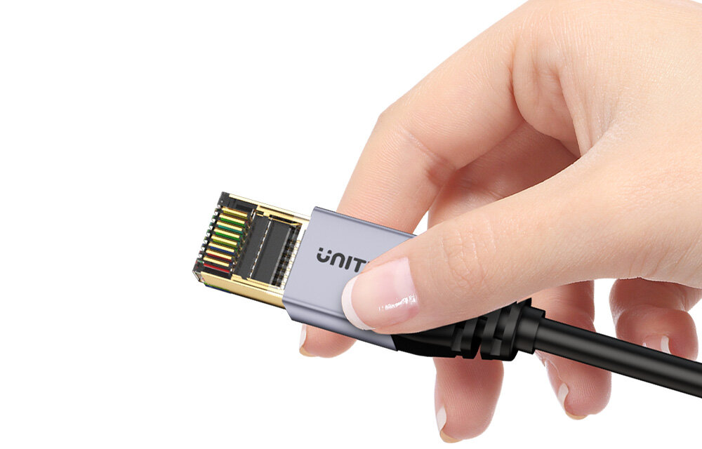 Kabel Unitek RJ-45/RJ-45 konstrukcja profesjonalizm plug play