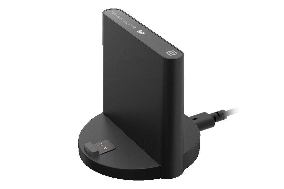 ZOWIE FK2-DW ZOWIE FK2-DW technologię 2.4G Wireless Odbiornik USB-A  2.0 / 3.0 trybie Plug & Play bez konieczności instalowania sterowników Odbiornik 4K stacji ładującej - odbiornik 4k na białym tle z możliwością ładowania