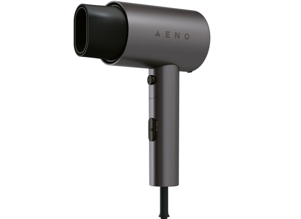 Suszarka AENO HD2 2000W moc 2000 W technologia jonizacji gładkość blask emituje jony ujemne redukcja puszenia zamykanie łusek włosów zatrzymanie wilgoci zdrowe miękkie pełne blasku włosy cichy silnik 67 dB prędkość obrotowa do 20 000 obr/min szybkie efektywne suszenie 1,7 metrowy przewód swoboda ruchów profesjonalna pielęgnacja zacisze domu