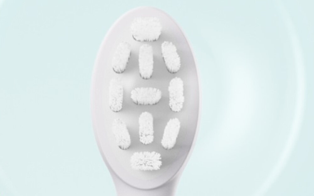 Szczoteczka soniczna ORDO Squishmallows Patty Komfortowe główki szczoteczki dwie wymienne końcówki okrągła Miękkie włosie