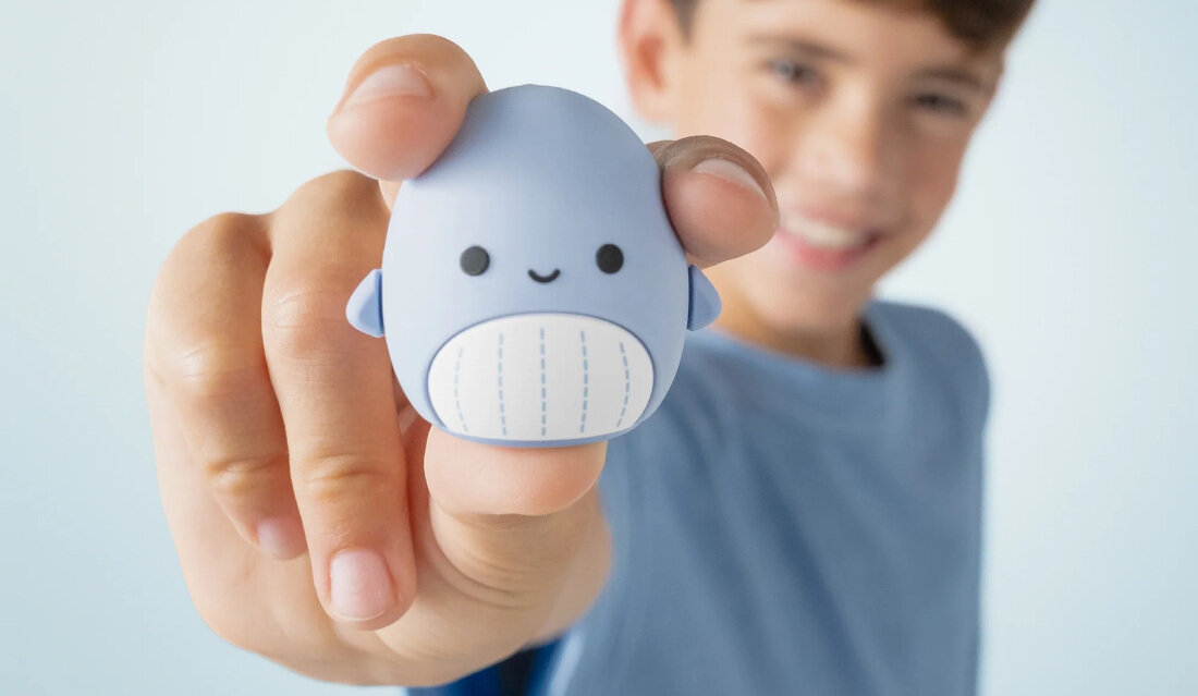 Szczoteczka soniczna ORDO Squishmallows Patty Czystość także w podróży Antybakteryjna nasadka podróżna higiena pielęgnacja