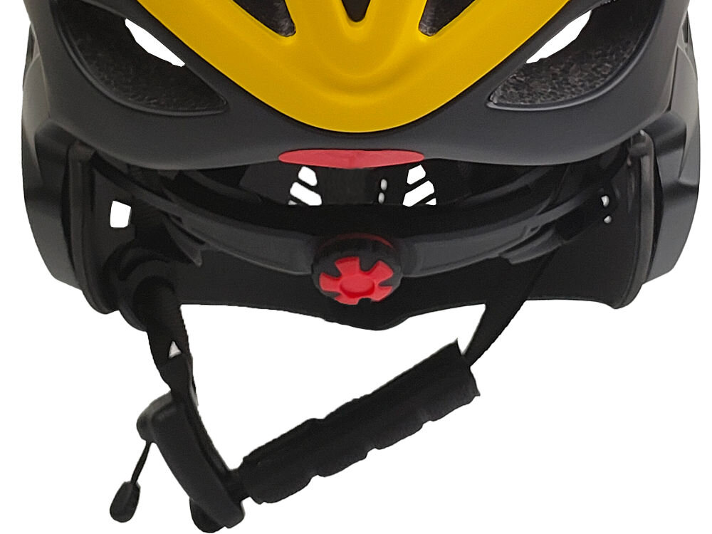 Kask rowerowy XRIDER XR00KFH01 Czarno-żółty MTB (rozmiar S) regulacja