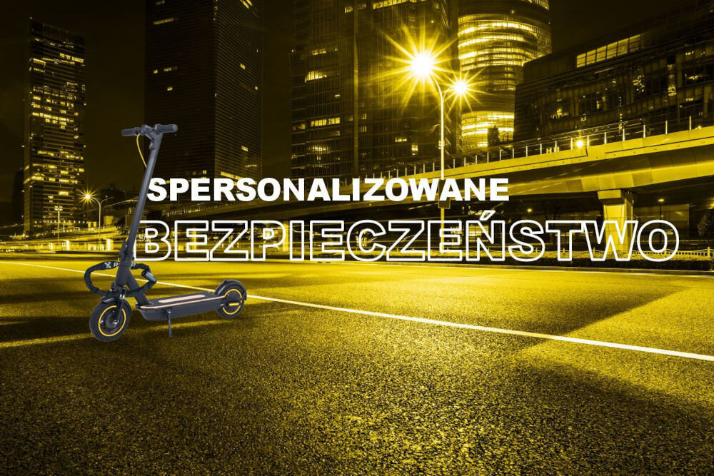 Zapięcie rowerowe XRIDER XR00LC01 Łańcuch Czarny na hulajnodze