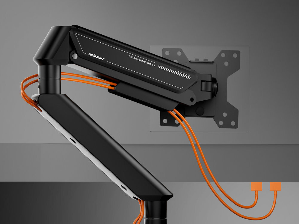 ANDA SEAT Stealth II zintegrowany system zarządzania kablami przewody się nie plączą - organizer kabli