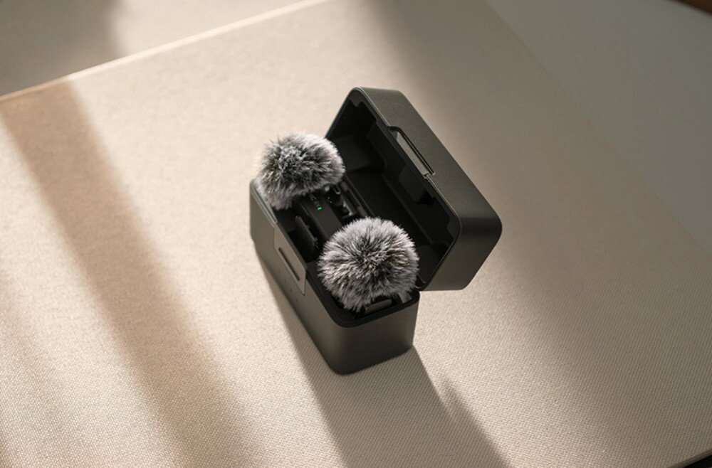 System bezprzewodowy DJI Mic Mini (2 TX + 1 RX + Etui ładujące) zestawy wersje zawartość