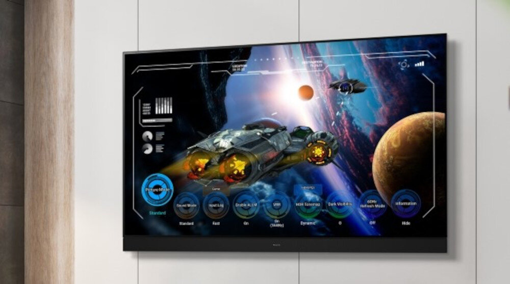 Telewizor PANASONIC TV-75W95AEG - Intuicyjna konfiguracja gier, Game Control Board
