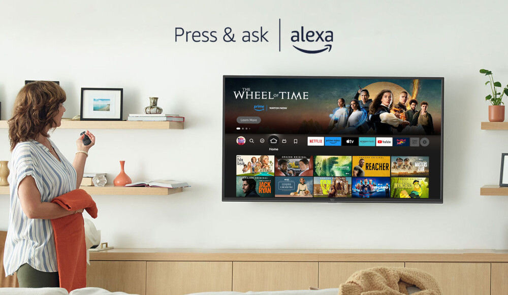 Telewizor PANASONIC TV-75W95AEG - Wyszukiwanie głosowe z Alexą