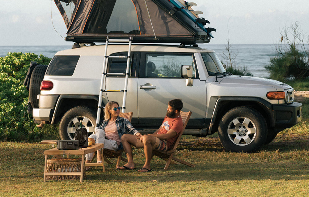 Stacja zasilania EcoFlowRiver 3 UPS UPS 245Wh Bank energii przenosna pojemnosc 245 Wh moc wyjsciowa 300 W mozna rozszerzyc do 600 W wysoka wydajnosc energetyczna minimalne straty energii cicha praca niewielkie rozmiary liczne porty funkcja UPS do 3000 cykli ladowania do 10 lat uzytkowania aplikacja EcoFlow