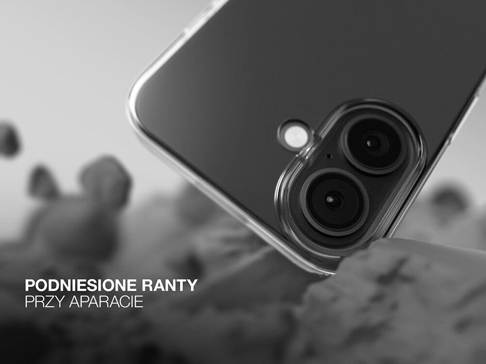 Etui ETTERI Clear zabezpieczenie podniesione ranty aparat upadki kurz otarcia