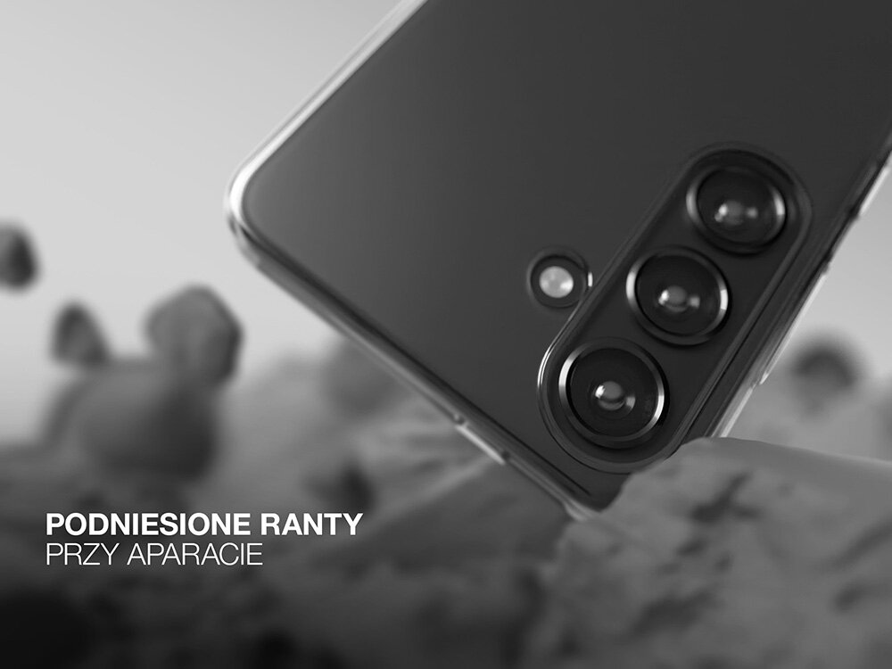 Etui ETTERI Clear zabezpieczenie podniesione ranty aparat upadki kurz otarcia