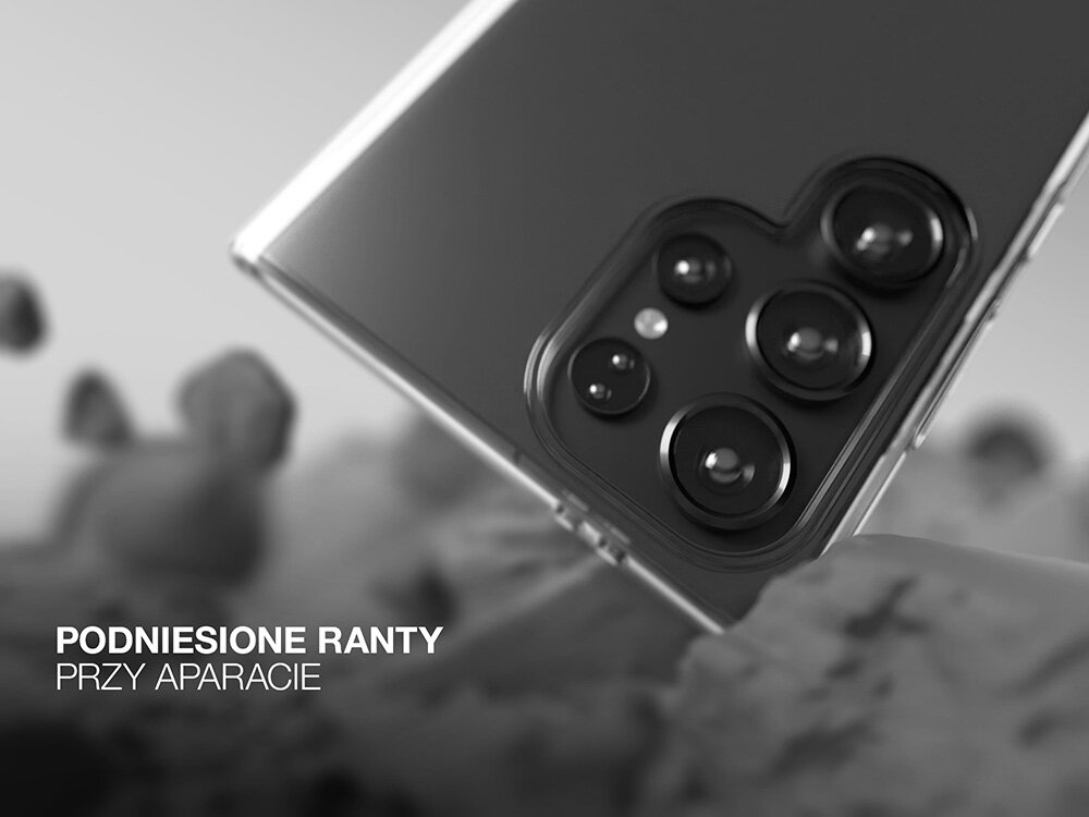 Etui ETTERI Clear zabezpieczenie podniesione ranty aparat upadki kurz otarcia