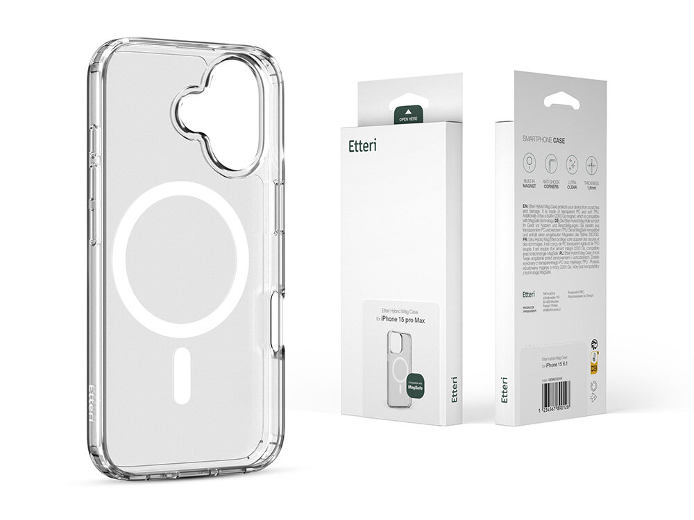 Etui ETTERI Hybrid Mag podwojna ochrona telefon opakowanie papier srodowisko minimalizm elegancja