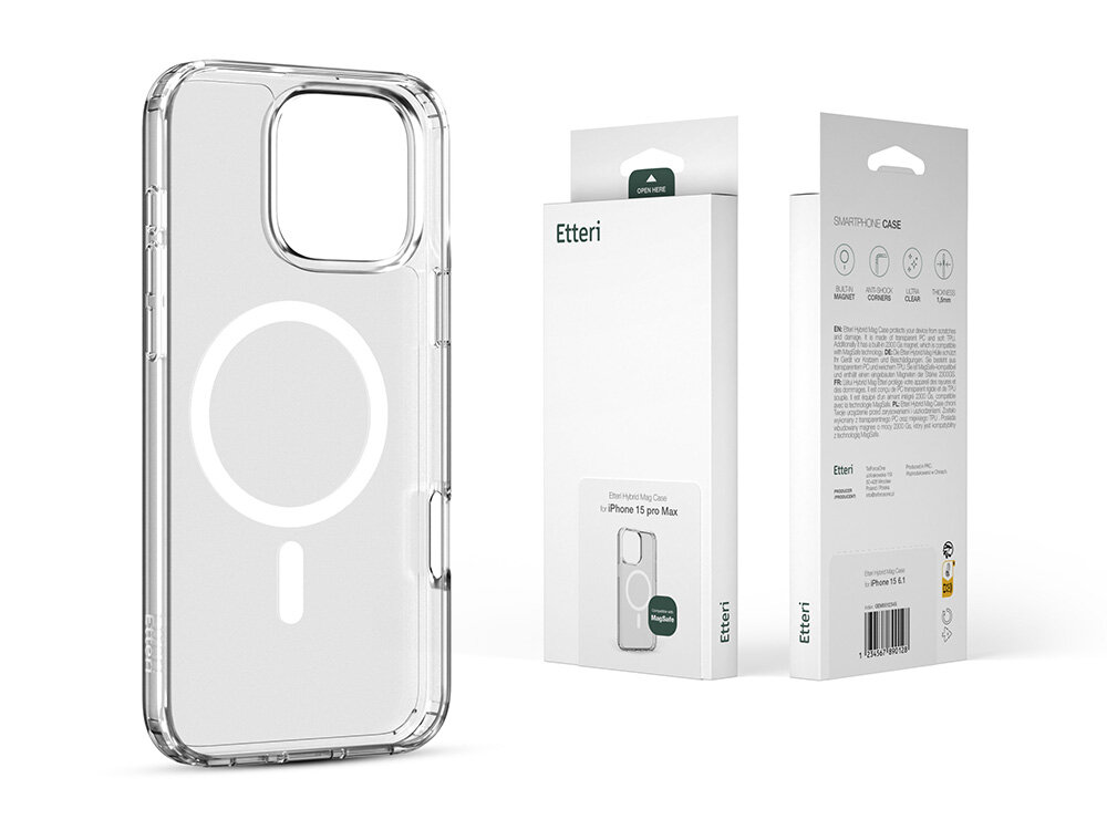 Etui ETTERI Hybrid Mag podwojna ochrona telefon opakowanie papier srodowisko minimalizm elegancja