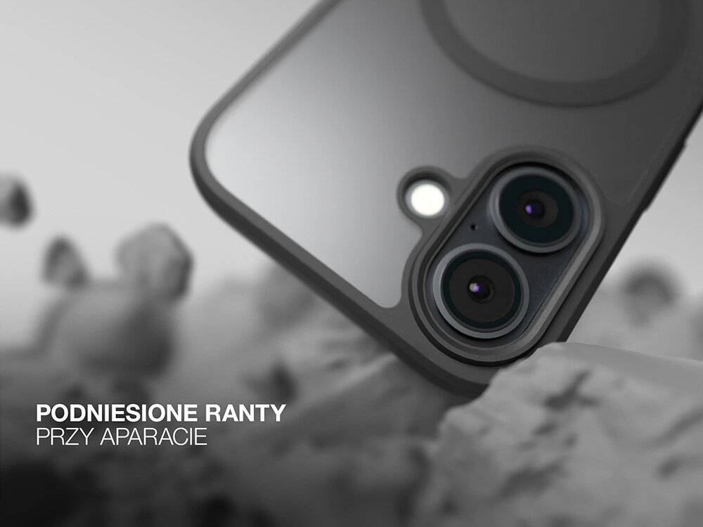 Etui Etteri Matt Mag Case zabezpieczenie podniesione ranty aparat upadki kurz otarcia