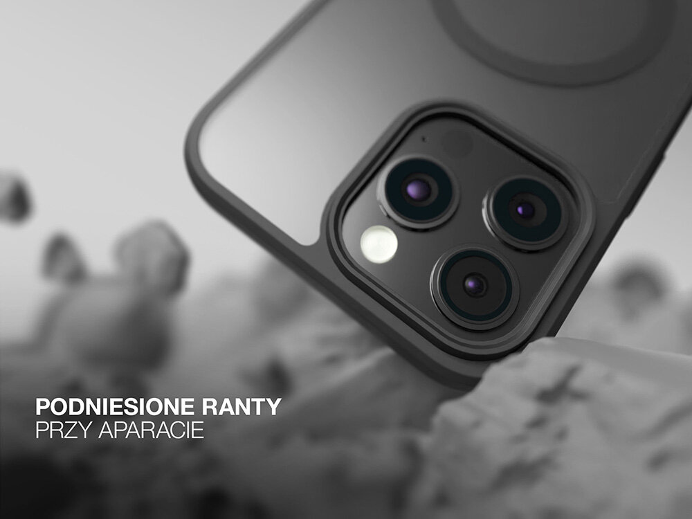 Etui Etteri Matt Mag Case zabezpieczenie podniesione ranty aparat upadki kurz otarcia