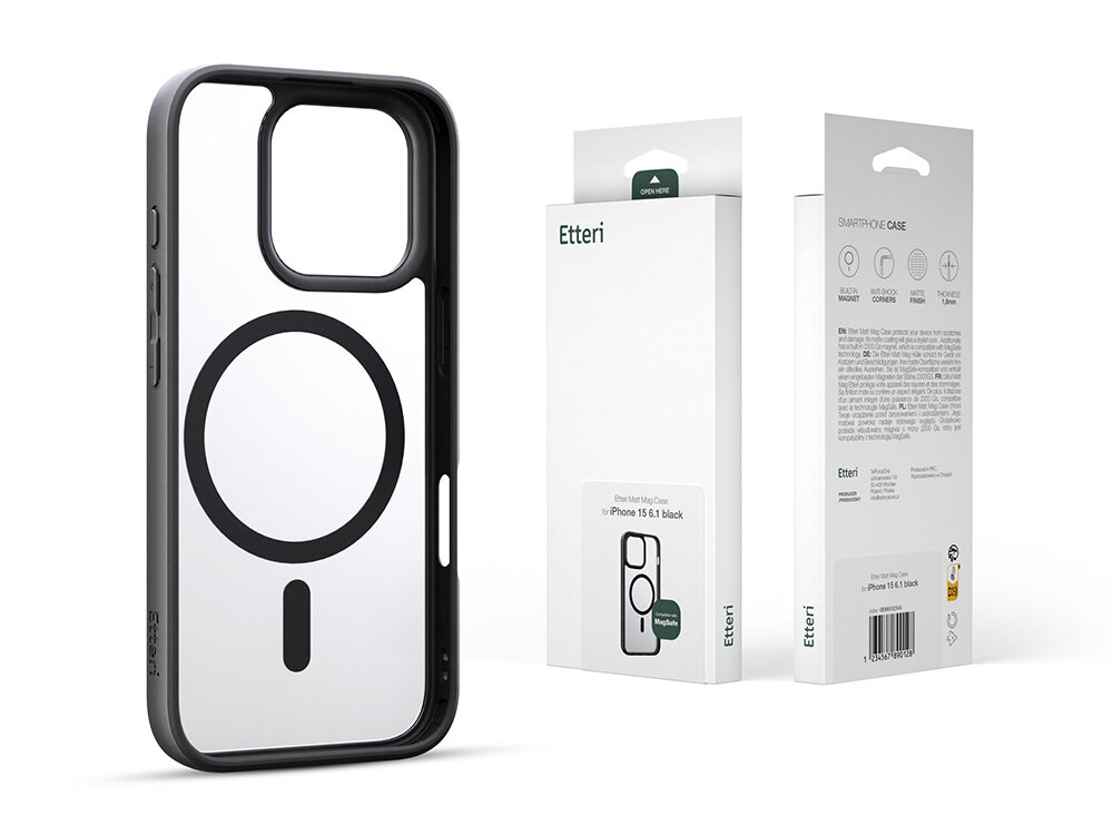 Etui Etteri Matt Mag Case podwojna ochrona telefon opakowanie papier srodowisko minimalizm elegancja