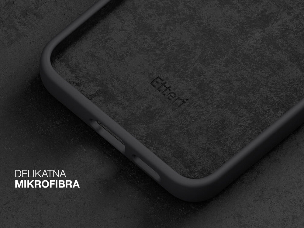 Etui ETTERI Silicone do Samsung Galaxy wysoka jakość miękki przyjemny w dotyku silikon dopasowany do dłoni powłoka zabezpieczenie zadrapania mikrofibra eleganckie maksymalna funkcjonalność
