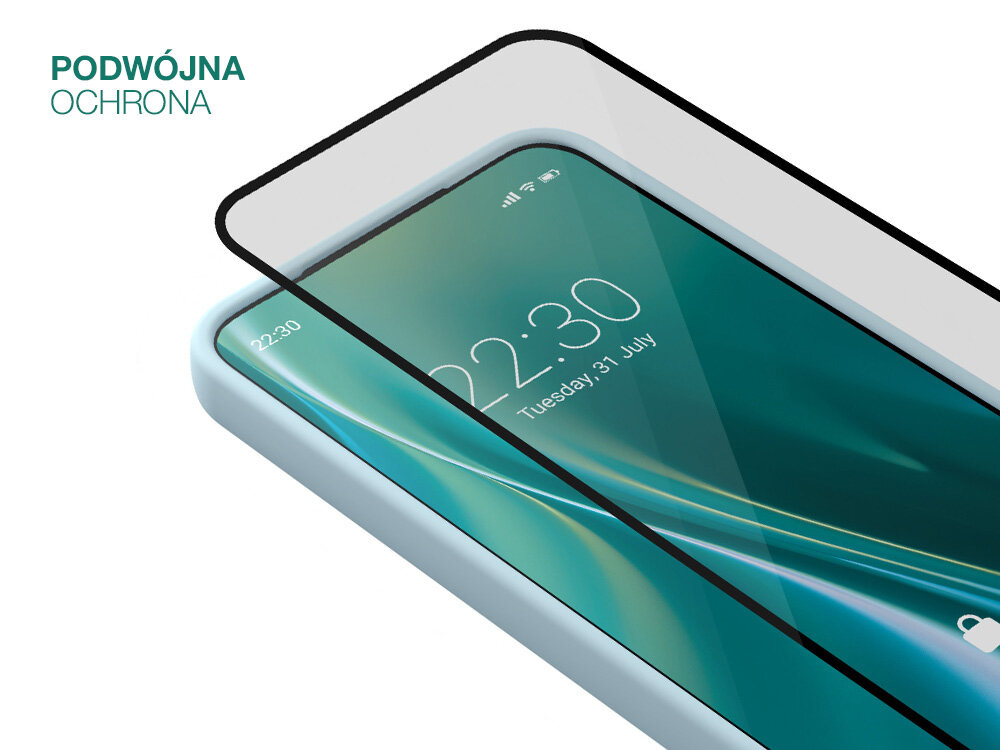 Etui ETTERI Silicone do Samsung Galaxy ochrona szkło zabezpieczenie pęknięcia zabrudzenia kurz otarcia