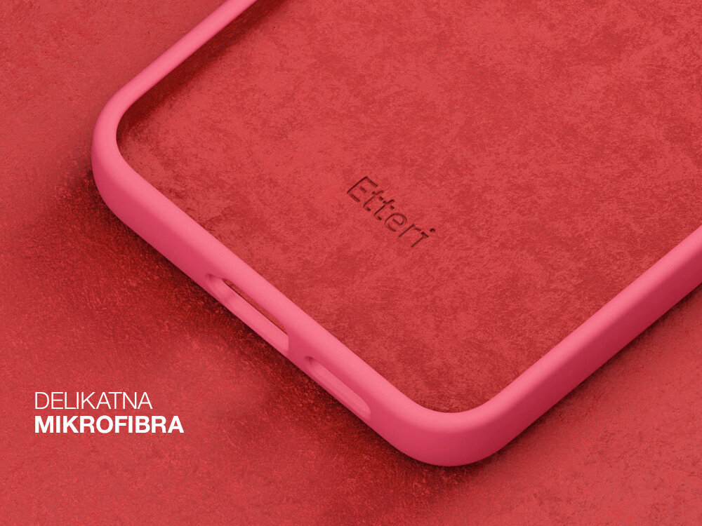 Etui ETTERI Silicone do Samsung Galaxy wysoka jakość miękki przyjemny w dotyku silikon dopasowany do dłoni powłoka zabezpieczenie zadrapania mikrofibra eleganckie maksymalna funkcjonalność