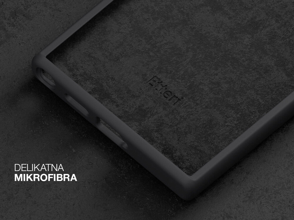 Etui ETTERI Silicone do Samsung Galaxy wysoka jakość miękki przyjemny w dotyku silikon dopasowany do dłoni powłoka zabezpieczenie zadrapania mikrofibra eleganckie maksymalna funkcjonalność