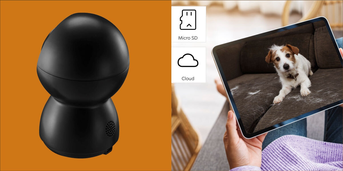 Kamera HAMA 176647 Wewnętrzna, Wi-Fi, Kamera obrotowa Sterowanie głosowe