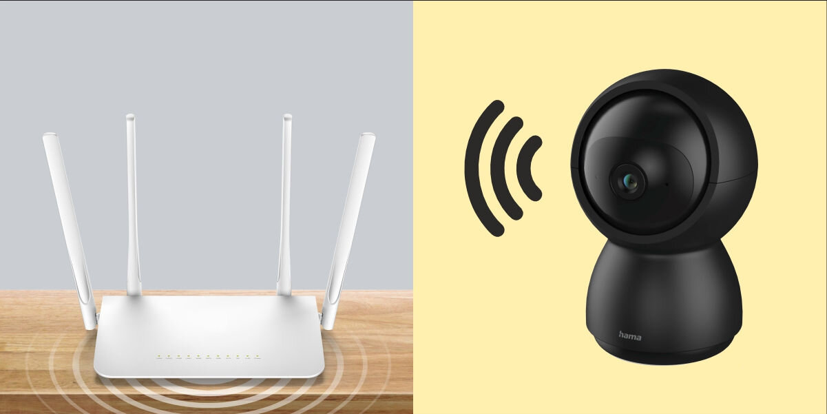 Kamera HAMA 176647 Wewnętrzna, Wi-Fi, Kamera obrotowa Brak dodatkowej bramki