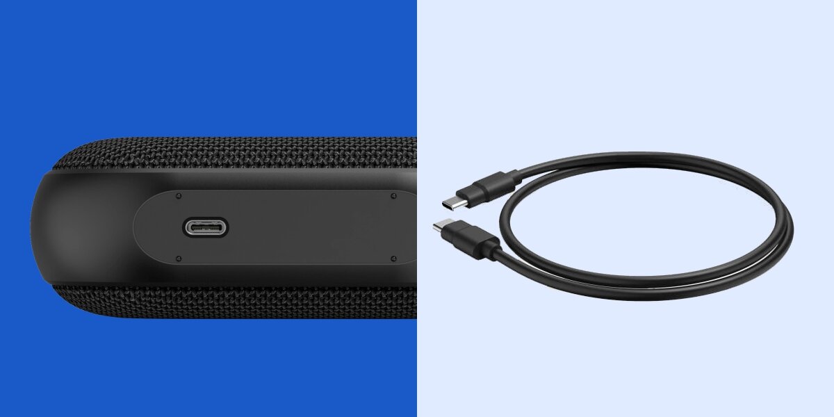 Głośnik mobilny HAMA Buddy 3.0 - Szybkie ładowanie, wejście ładowania, kabel