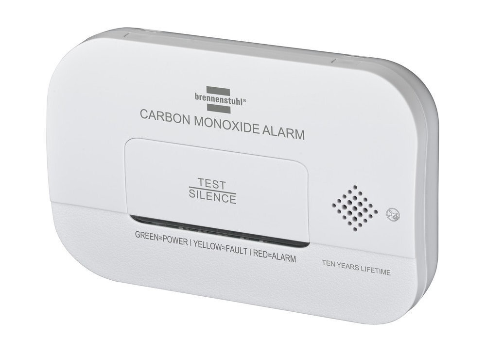 BRENNENSTUHL CM A3030 ochronę przed tlenkiem węgla CO pieców czy kominków salonach i sypialniach