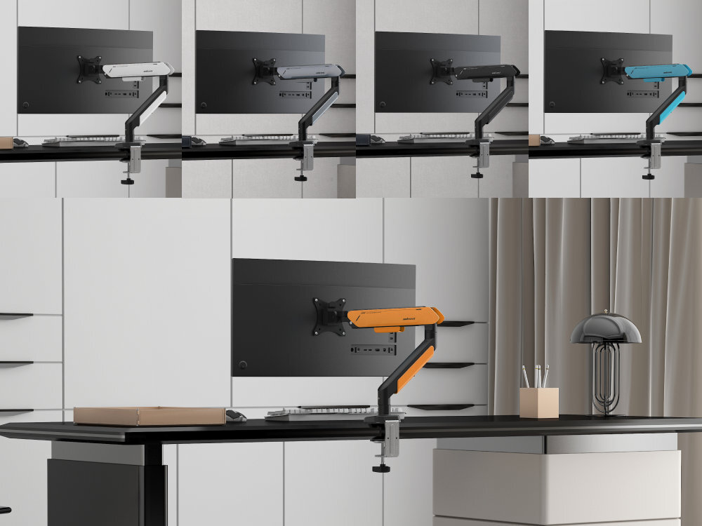 ANDA SEAT Stealth II Pro pięciu wersjach kolorystycznych elegancję i minimalizm gamingowy akcent - 5 wariantów kolorystycznych