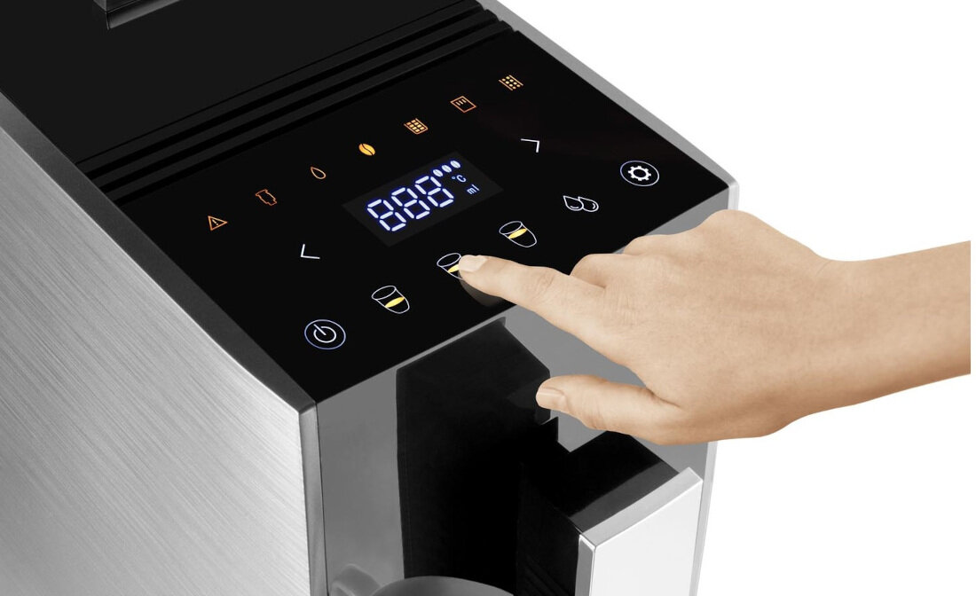 Ekspres CATLER EA 801 Cubisto Wysokie ciśnienie elegancki design inspiracja wygoda użytkowania ciśnienie aromat smak kawa espresso lungo americano