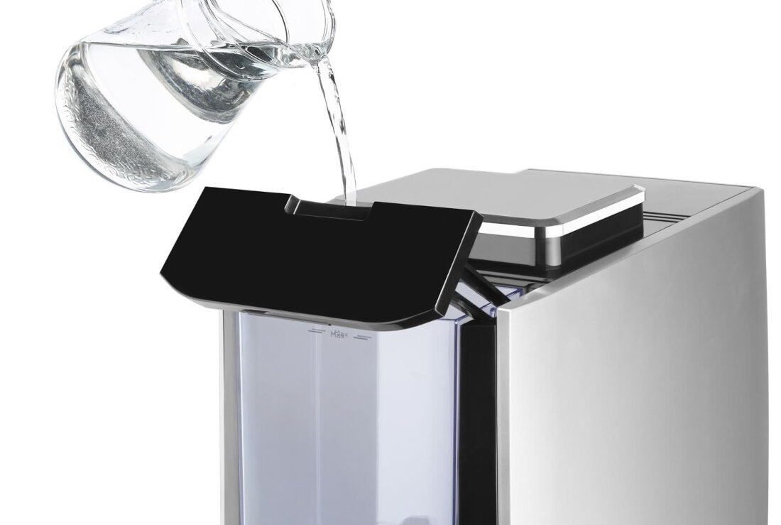 Ekspres CATLER EA 802 Cubisto Łatwe czyszczenie Moduł zaparzający zbiornik na wodę pojemność wygoda użytkowania długa praca Regularna konserwacja