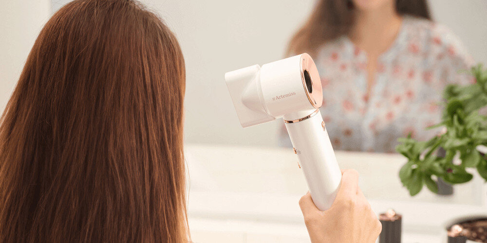 Suszarko-lokówka SENCOR SHS 9100RS 35, 50 mm 1300 W Regulowana prędkość nawiewu 3 poziomy prędkości dopasowanie potrzeby działanie