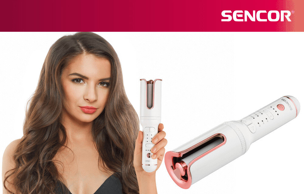 Lokówka SENCOR SHS 0930RS 20 mm Stylizacja bez uszkodzeń wygląd design prezentacja wizualizacja