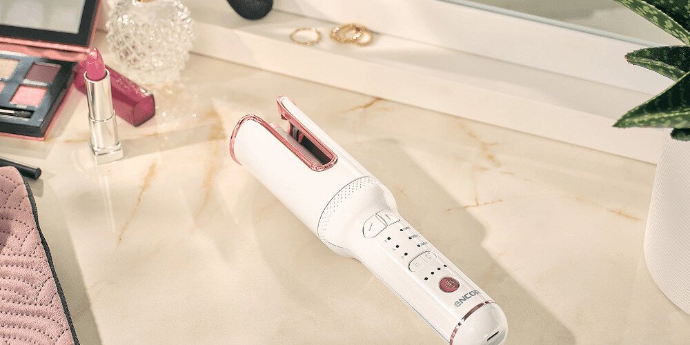 Lokówka SENCOR SHS 0930RS 20 mm Bez ograniczeń ładowanie czas pracy cykl 3 ustawienia czasu regulacja temperatury w zakresie 160–200 °C dopasowanie parametry
