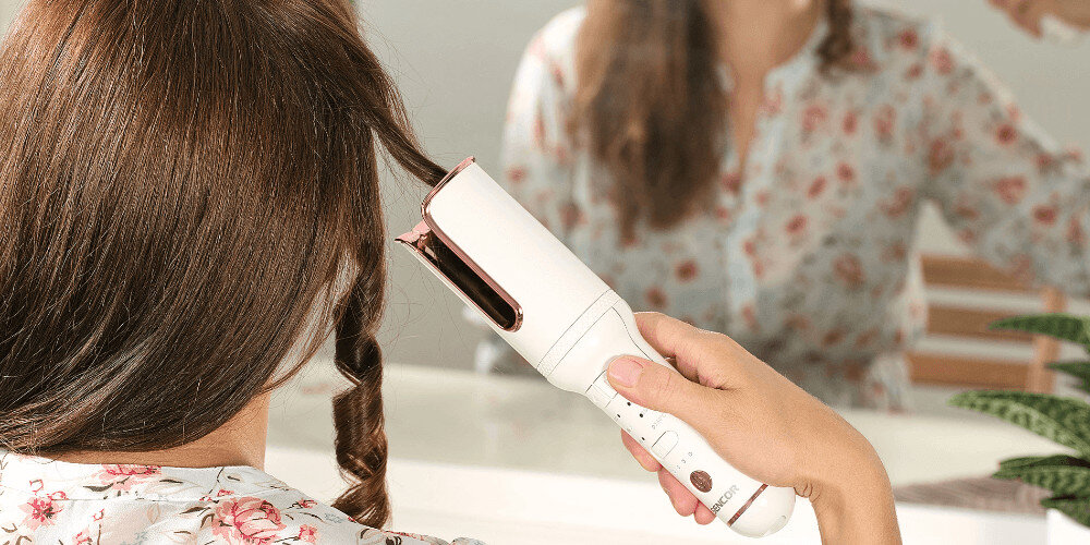 Lokówka SENCOR SHS 0930RS 20 mm 18 ustawień stylizacji Pojemna bateria około 40 minut pracy stylizacja fryzura