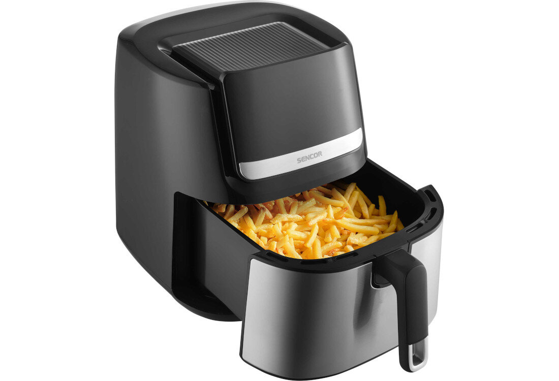 Air Fryer Frytkownica beztłuszczowa SENCOR SFR 6600SS (Wi-Fi) z 10 gotowymi programami duża pojemność praktyczne rozwiązanie