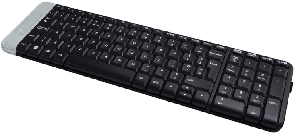 Klawiatura LOGITECH Wireless Keyboard K230 - Ciche klawisze